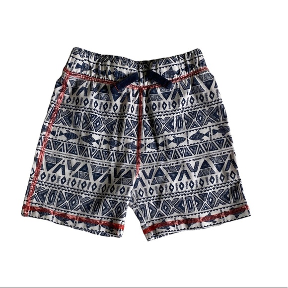 Joe Fresh Geometric Fish Print Pull-On Shorts Size 4T - Picture 1 of 4